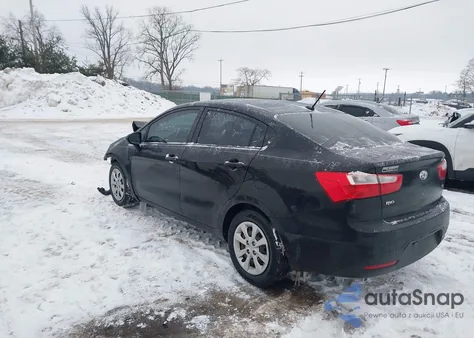 2014 Kia Rio Lx from USA, damaged, VIN KNADM4A36E6338400